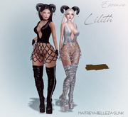 :ESSENCE:#Lilith Full outfit Brown