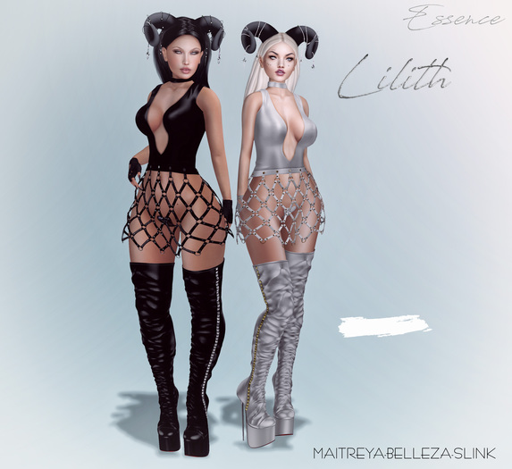 :ESSENCE:#Lilith Full outfit White