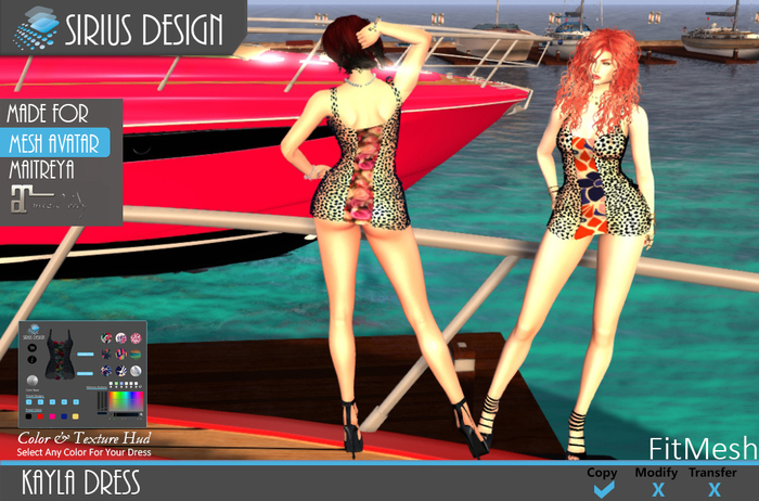 Sirius Design Kayla Dress For Maitreya Boxed