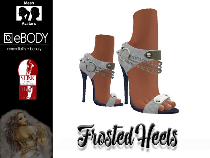 *SOIR* Frosted Heels - Slink - eBody