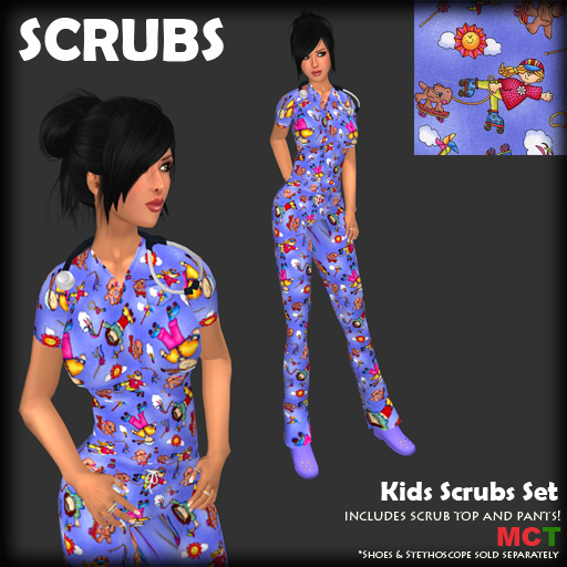 *SCRUBS* Kids Scrubs Set