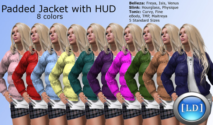 Padded Jacket with ColorHUD