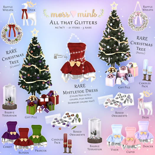 {moss&mink} All that Glitters - Prancer