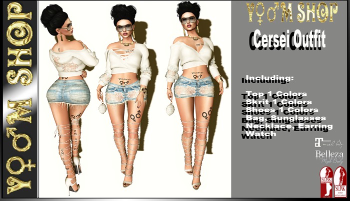 YM SHOP_Cersei Outfit