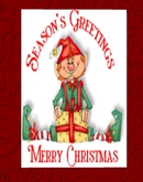 Christmas Card Season's Greetings