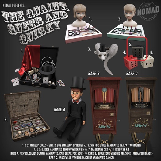 NOMAD // The Quaint, Queer & Quirky // 05 Black Dice