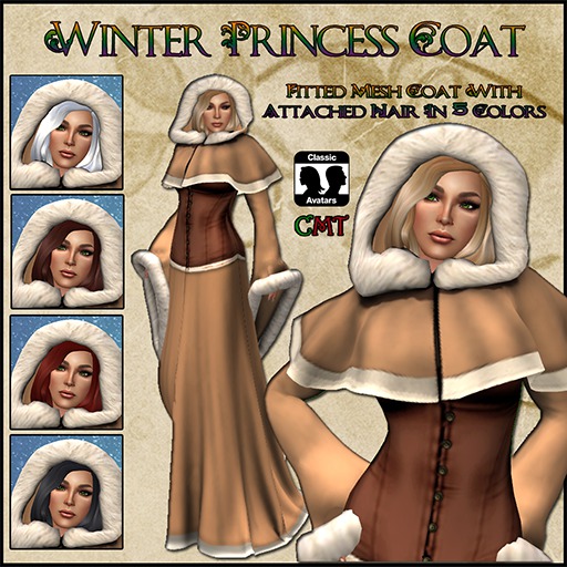 GW Winter Princess Cream Fur/Tawny