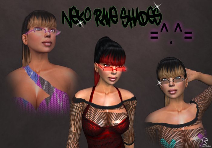 Neko Rave Shades Color Change Glasses