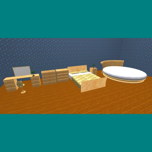 BirdsEye Pine Bedroom set, low primBOX