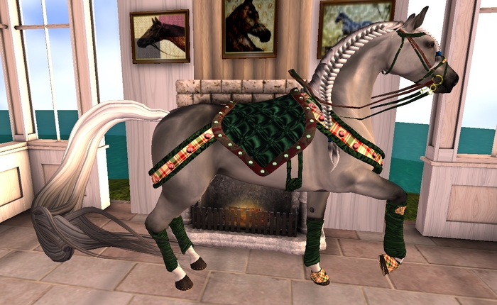 Rococo - Baroque Parade Tack - Yultide Elegance FullSet