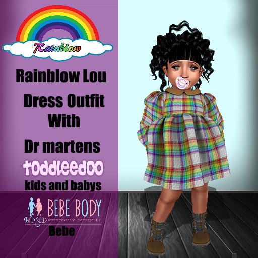 Rainblow Lou Dress Outfit  