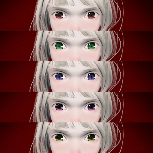 [W.M] M3 Venus Eyes Mod - Tintable Simple Anime Pupil
