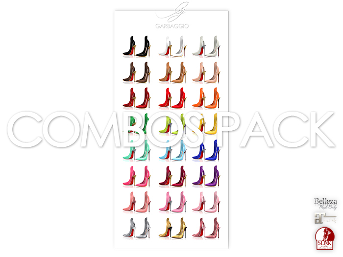 Garbaggio // Rose Pumps - Combos Pack
