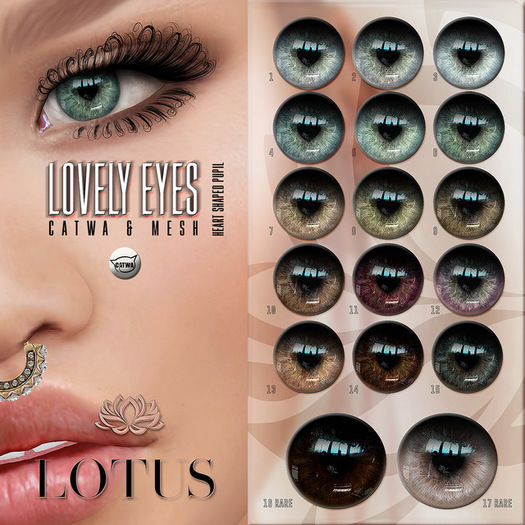 LOTUS. Lovely Eyes 16 RARE