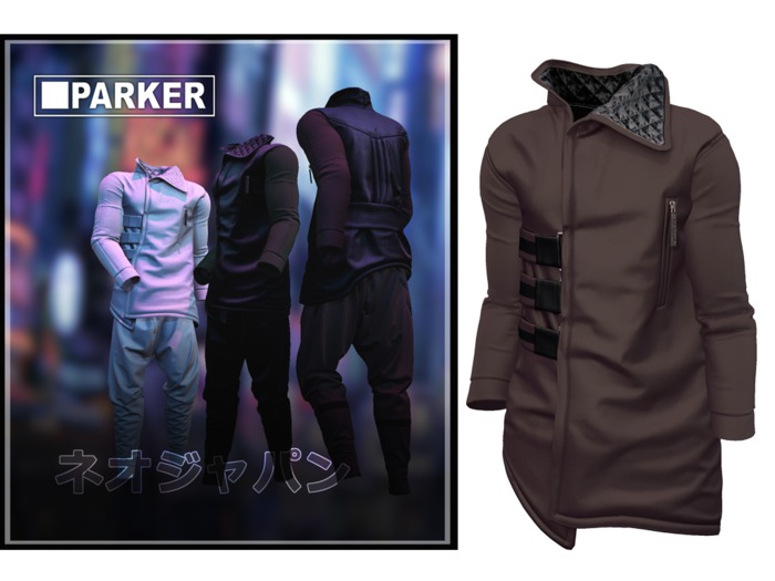 .:PARKER:.-MIYAZAKI JACKET.brown.