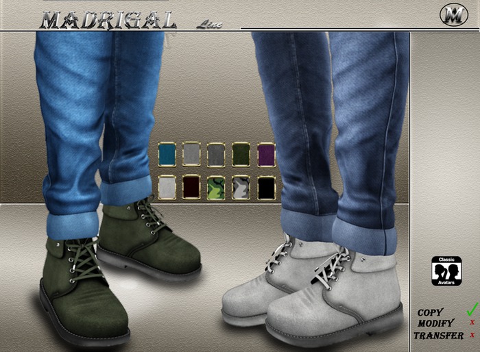 MADRIGAL:. Shoes  Edward DEMO