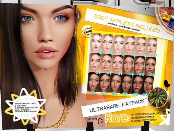 #RARE  1  ---SKIN SET - (December/ January)  --- RARE