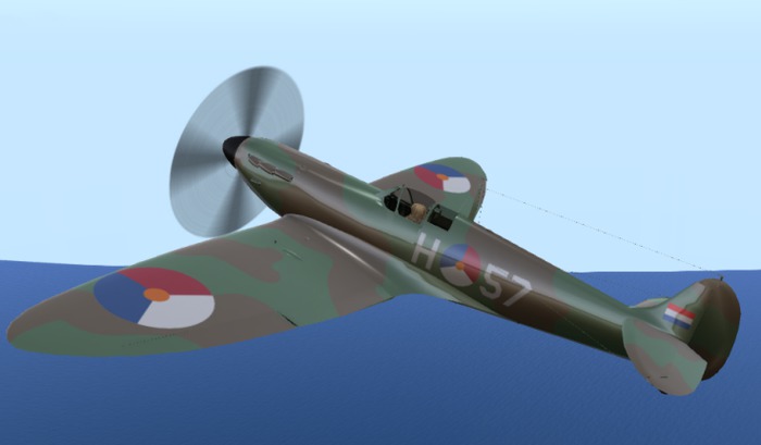 Dutch Spitfire Flyable Plane
