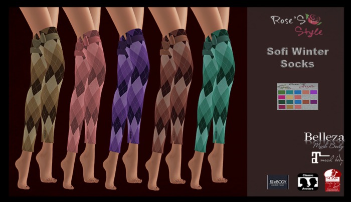 ROSE'S STYLE Sofi Winter socks 