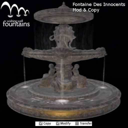 Fontaine Des Innocents Wishing Well Fountains