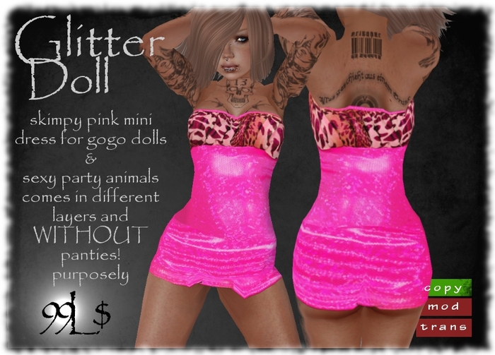 Pink & Leopard Hot Mini Dress