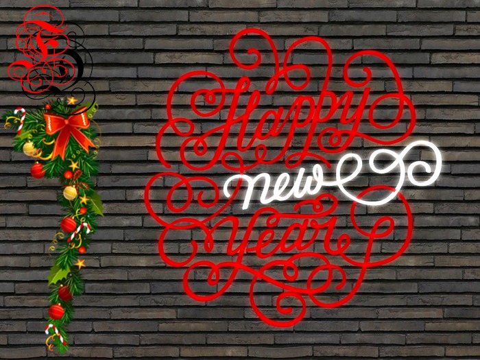 Frosensum ~ NEW YEAR - Happy New Year SIGN [5in1]