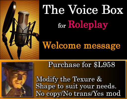 Audio Role Play Location Welcome - TVB The Voice Box
