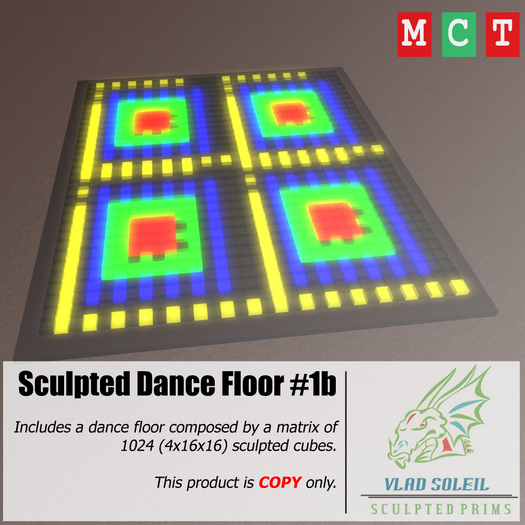 Sculpted Dance Floor #1b