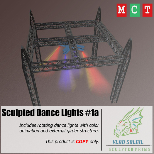 Sculpted Dance Lights #1a