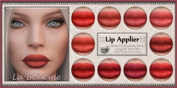 [LB Lipstick] Dublin Set 2 *Catwa Applier* (Boxed)