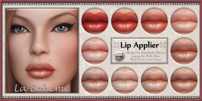[LB Lipstick] Sao Paulo Set 3 *Catwa Applier* (Boxed)