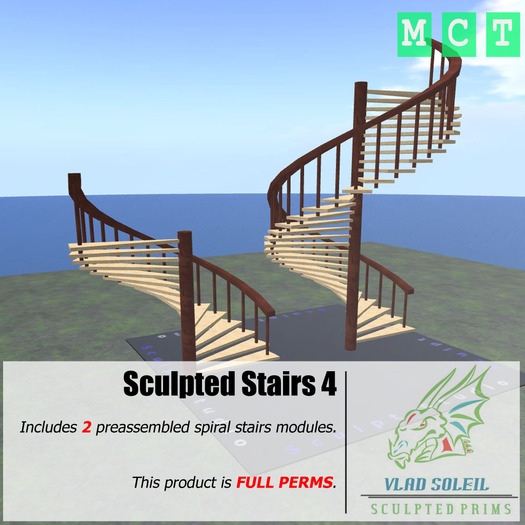 Sculpted Stairs 4 [FULL PERMS]