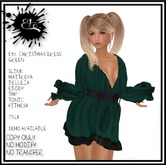 Etc. CHRISTMAS DRESS - GREEN