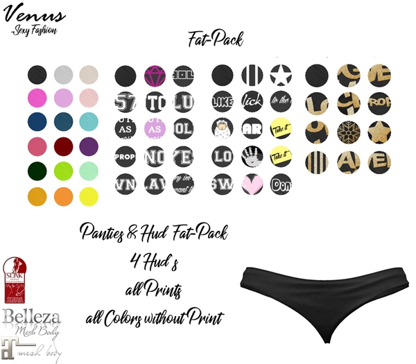 ~Vs~ Panties & HUD FATPACK