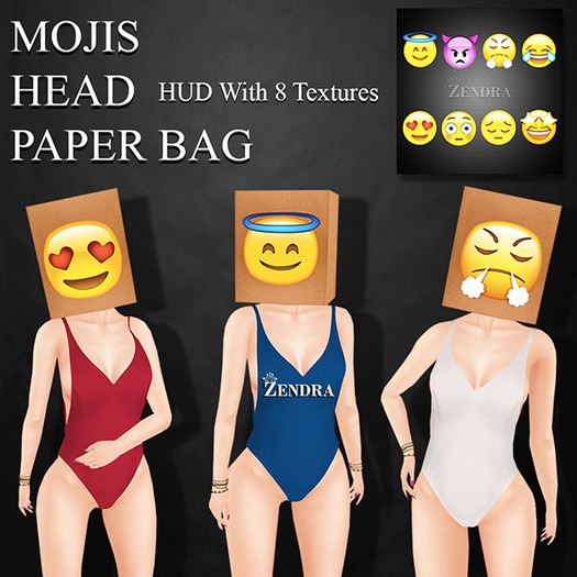 MOJIS Head Paper Bag