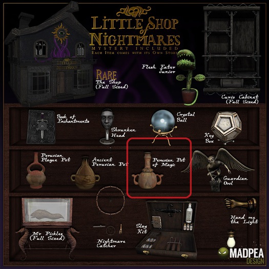 MadPea Little Shop of Nightmares - Peruvian Pot of Magic