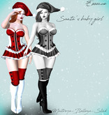 :ESSENCE:SANTA'S BABY GIRL RED