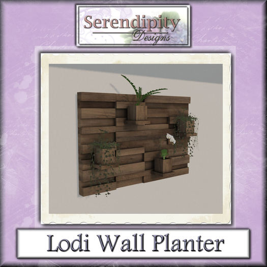 Serendipity Designs - Lodi Wall Planter 