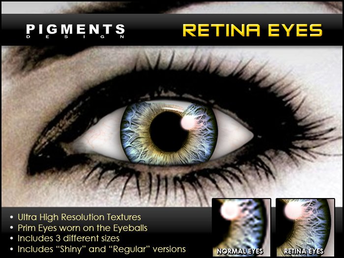 PIGMENTS - Retina Eyes - Beach
