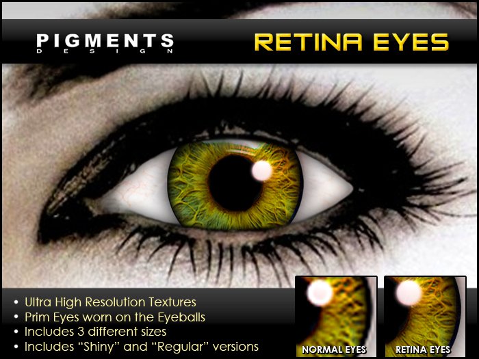PIGMENTS - Retina Eyes - Olive