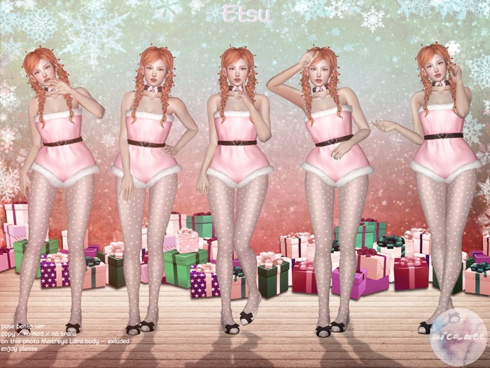 <micamee> Etsu Bento Poses