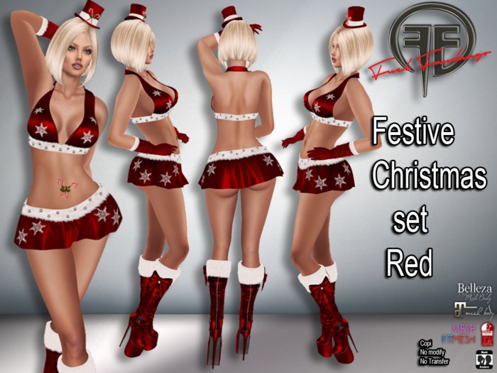 [FUEL] Festive Christmas set Red