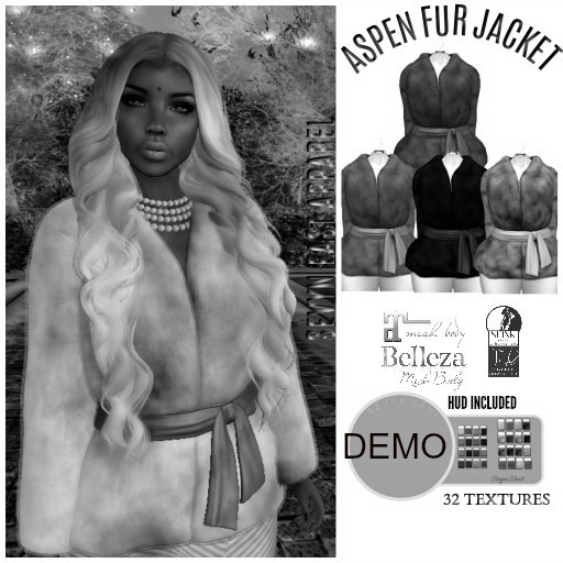 *DEMO*Sevyn East Aspen Fur Jacket