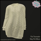 {V*Y} Frankie Sweatshirt - Beige Sweater