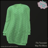 {V*Y} Frankie Sweatshirt - Green Sweater