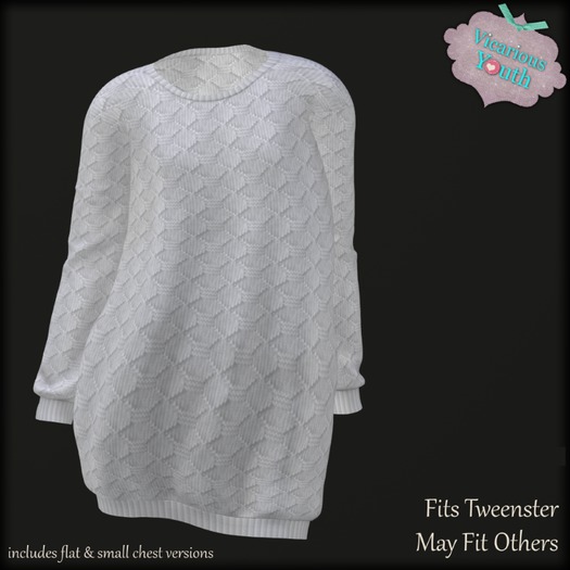 {V*Y} Frankie Sweatshirt - Lt Grey Sweater