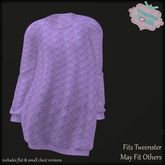 {V*Y} Frankie Sweatshirt - Purple Sweater