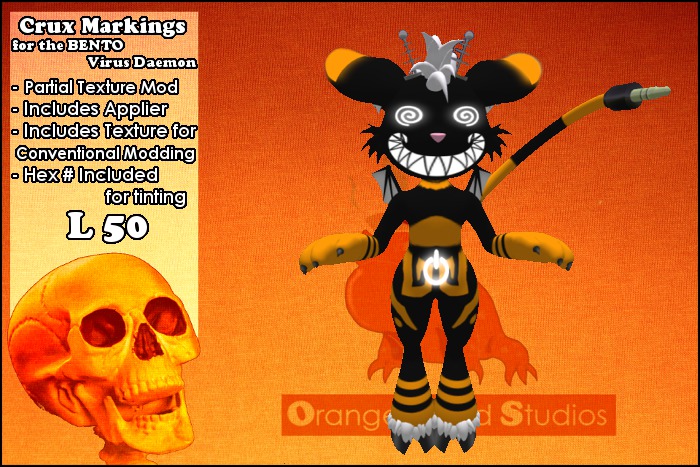[OTS] Daemon Crux Markings [ORANGE]