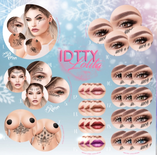 IDTTY Body Shop - #7 Lolita's Desire II
