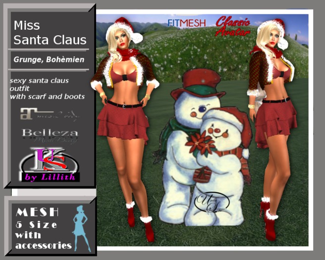 UKS-by-lillith Miss Santa Claus